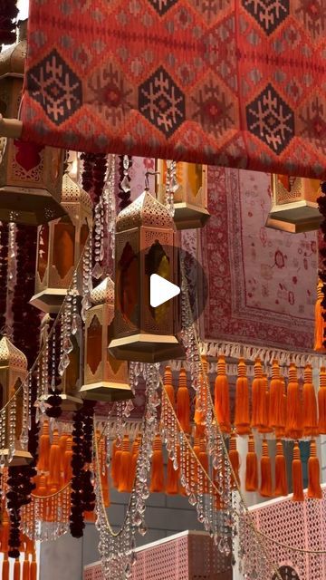 WED DECOR IDEAS on Instagram: "‘A Sensory Wander Through The Bazaars Of Marrakesh’  For : Ria & Ayush  Decor & Design : @abhinavbhagatevents Venue : @theleelapalacenewdelhi Planning: @balajeeeventz Bar : @smsushantmehra F&B : @indusculinary Videography: @parindaprakashphotography Lighting & Technicals: @lightingbytechnocraft Rentals : @houseoffurniture97 @sunny.dua.1232 Production & Tenting : @art._weddings" Pheras Decor, Sufi Night, 2 States, Boho Wedding Decorations, Ceremony Decorations, Boho Wedding, Wedding Decor, Instagram A, Wedding Decorations