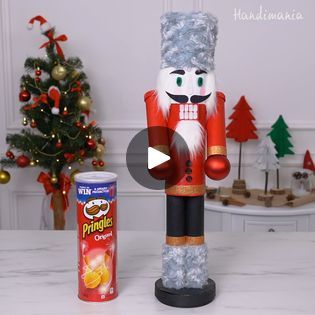 39K views · 721 reactions | How to make a DIY Christmas nutcracker? | How to make a DIY Christmas nutcracker? 🤩🎄💂‍♀️ | By Handimania | Facebook Nutcracker Crafts, Nutcracker Christmas Tree, Paper Roll Crafts Diy, Draw Face, Nutcracker Christmas Decorations, Winter Wreath Diy, Diy Santa, Outdoor Christmas Tree, Christmas Flower Arrangements