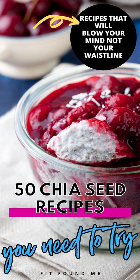 Chia Pudding Recipes Healthy, What Is Healthy Food, Seed Recipes, Chia Recipe, Chia Seeds Benefits, Chia Seed Recipes, Healthy Food Menu, Chia Pudding Recipes, Healthy Food Facts