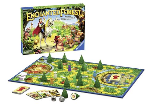 Fun Games for Your Homeschool and What They Teach Forest Preschool, Forest Games, Treasure Hunt Games, Fairy Tale Theme, Discovery Toys, Memory Games For Kids, Kids Memories, Ravensburger Puzzle, Family Board Games