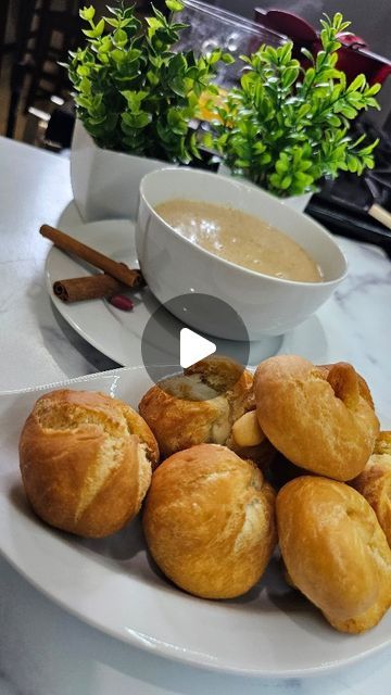 Whitney Walcott on Instagram: "Peanut & Plantain Porridge with Fried Dumplings 🥰 ❤️ @whitneys_kitchen_ #whitneyskitchen #whitneyskitchenjamaica #whitneyskitchenseasoning #whitneyskitchenoriginalseasoning Our All-purpose Seasoning and Curry Powder are both available for purchase on Amazon.com 🇺🇸, Amazon.ca 🇨🇦 and Locally 🇯🇲 Would you have porridge for dinner?" Plantain Porridge, Fried Dumplings, Jamaican Food, Friendsgiving Dinner, All Purpose Seasoning, Jamaican Recipes, February 15, Curry Powder, Dumplings