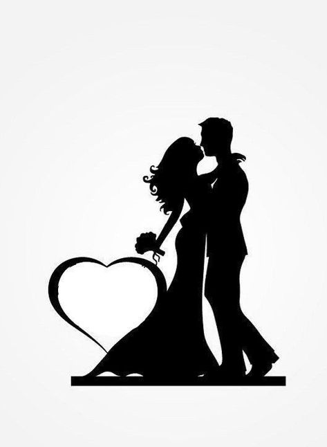 Transférer Des Photos, Bride And Groom Silhouette, Splash Images, Fashion Angels, फोटोग्राफी 101, Couple Silhouette, Wedding Silhouette, Silhouette Painting, Stickers For Kids