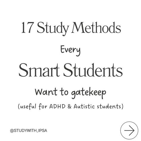 Ipsa Raichaudhuri | 🌷:: do you struggle with studying often?   I had the most horrible grades in high school with undiagnosed ADHD. Fast forward in Uni, I... | Instagram School Planning, School Study Ideas, How To Study, Study Ideas, School Plan, Study Methods, Smart Parenting, School Study, Paid Off