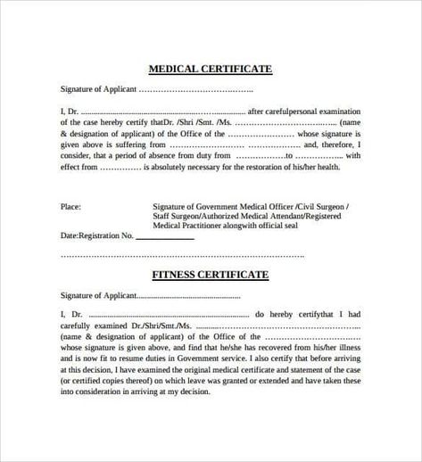 Fake Medical Certificate, Certificate Sample, Medical Certificate, Letterhead Format, Cd Cover Template, Doctors Note Template, Passport Template, Certificate Format, Bill Template