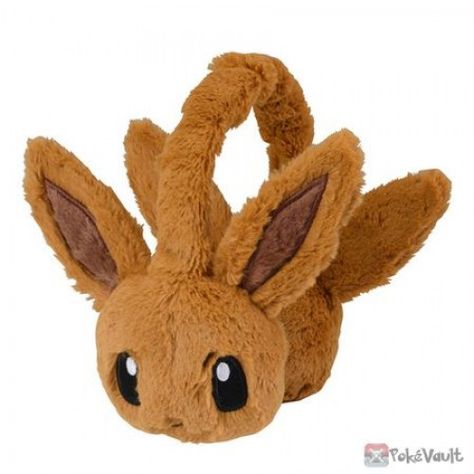 POKEMON CENTER 2018 EEVEE'S CLOSET SERIES EEVEE PLUSH EARMUFFS Pokemon Outfits, Eevee Pikachu, Pokemon Merch, Eevee Plush, Pokemon Room, Pokemon Hat, 150 Pokemon, Pokemon W, Pokemon Clothes