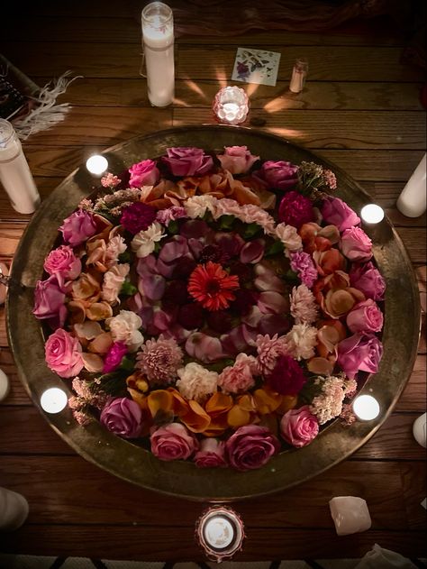 Flower Altar, Women Retreat, Summer Solstice Party, Rose Ceremony, Wild Feminine, Solstice Party, Moon Circle, Ancient Egyptian Goddess, Yoga Workshop