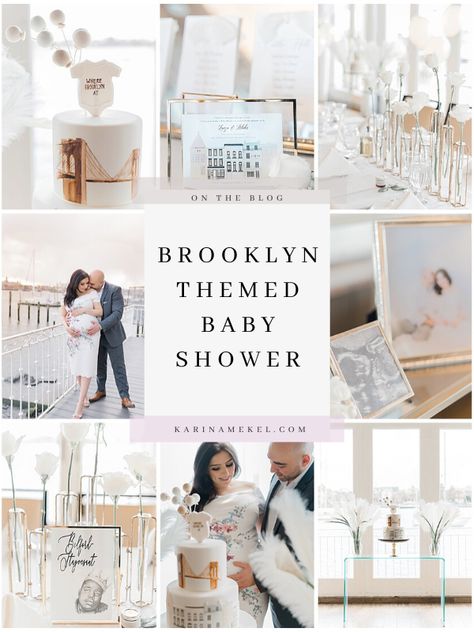 Luiza’s Brooklyn Themed Baby Shower // il Fornetto - karinamekel.com Brooklyn Theme Party, New York Baby Shower Theme, New York Theme Party, New York Theme, Child Life Specialist, Boy Baby Shower Ideas, City Baby, Nyc Baby, Party Aesthetic