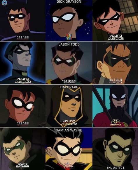 Nightwing Young Justice, Young Justice Robin, Batman Animated, Batman Concept, Teen Titans Fanart, Batman Poster, Comic Villains, Superhero Villains, Batman Funny