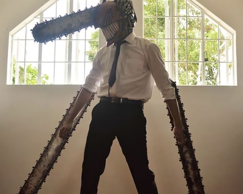 #cosplay #chainsawman Chainsaw Man Cosplay, Best Chainsaw, Anime For Life, Man Cosplay, Anime Summer, One Punch Man Manga, One Punch Man Anime, Cosplay Tutorial, Male Cosplay