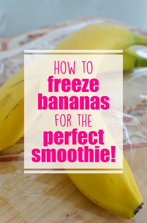 How to Freeze Bananas for the Perfect Smoothie! Freezing Bananas, The Perfect Smoothie, Best Smoothies, Perfect Smoothie, Nutribullet Recipes, Ninja Blender, Ninja Recipes, Frozen Bananas, Pineapple Smoothie