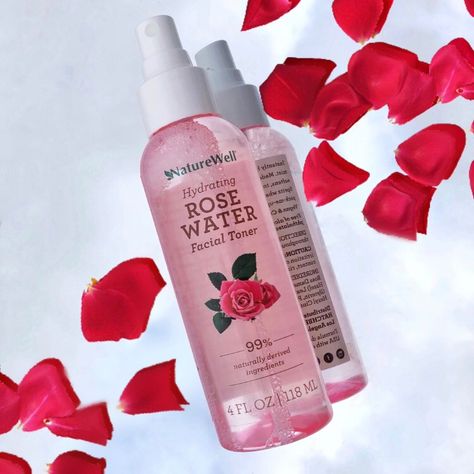 Rose Water For Skin, Rose Water Toner, Hydrating Facial, Pink Car, Rose Oil, Repair Cream, Facial Toner, Setting Spray, Rose Water