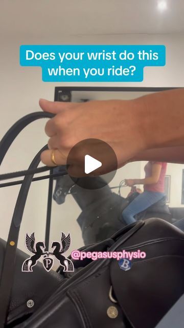 Pegasus Physio on Instagram: "Wrist pain or poor connection with the bit while riding? 

Many riders struggle with maintaing a neutral hand and wrist position with the hand dropping down and inwards. 

This can lead to wrist discomfort and inconsistent communication with their horse. 

This simple wrist-strengthening exercise can help correct these imbalances, reduce pain, and improve your connection.

Strengthen your wrists to enhance your stability in the saddle, maintain a consistent connection to the bit, and enjoy a more comfortable ride every time!

🎥 Want more exercises like this? Get access to my Rider Physio video subscription! Use code PEGASUSFIVE at checkout for £5 off your first three months

www.pegasusphysio.co.uk

#beabetterriderforyou

#beabetterriderforyourhorse

#RiderPh Wrist Strengthening, Riding Exercises, Wrist Pain, Strengthening Exercises, The Hand, Saddle, Communication, Improve Yourself, Instagram