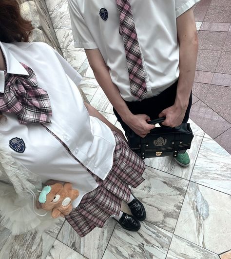 back to school? 📓📎 | LOTTE World wearing school uniforms ofc �😍 #seoul #korea #lotteworld #ootd Korea School Uniform, Lotte World Seoul, Korea School, Lotte World, School Uniforms, Seoul Korea, North Korea, Seoul, Back To School