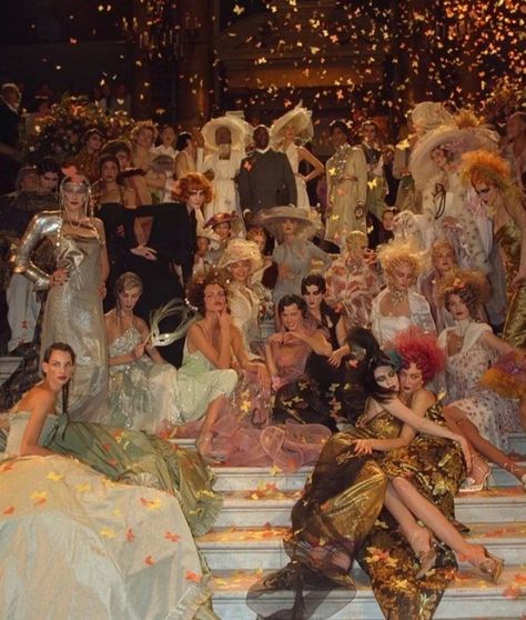 1998 final Christian Dior 1998, Dior 1998, Midsummer Nights Dream Party, Couture Dior, Galliano Dior, Francis Picabia, Dream Party, Christian Dior Haute Couture, Dior Haute Couture