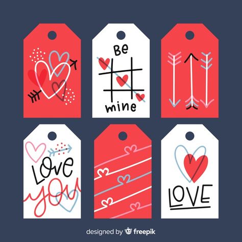 Colección de etiquetas de san valentín v... | Free Vector #Freepik #freevector #etiqueta #corazon #amor #mano Ideas Para San Valentin Manualidades, Ideas San Valentin, San Valentín Ideas, San Valentine, Diy Valentines Cards, 카드 디자인, Valentine Tags, Photos Hd, Vintage Elegance