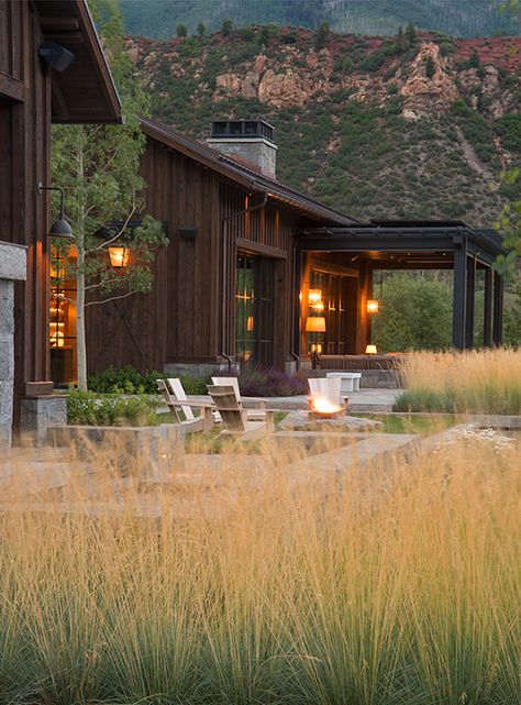 A Landscape Restored: Big Skies and Wildlife Habitats in Aspen: Gardenista Colorado Ranch, Outdoor Gathering Space, Usa Design, Design Workshop, Modern Ranch, Colorado Usa, Wildlife Habitat, Landscape Architect, Landscape Architecture