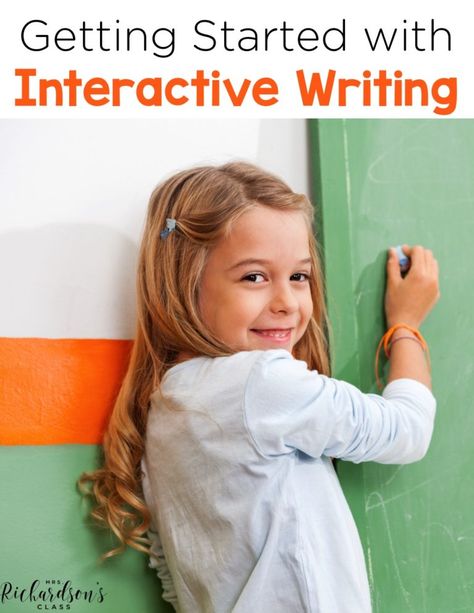 Interactive Writing is an important element in balanced literacy! It is simple to implement and can be engaging for alls students! See everything you need to know to get started! #InteractiveWriting #BalancedLiteracy