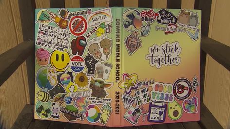 Middle School Yearbook, Yearbook Class, Yearbook Cover, Cover Stickers, Yearbook Covers, Yearbook Themes, Letter To Parents, School Yearbook, School Community