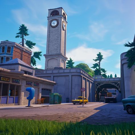 This guide will show you all the loot locations in Fortnite Tilted Towers, so you can cut your time exploring in half. - Fortnite Fortnite Aesthetic, Fortnite Chapter 4, Bg Design, Battle Star, Arkham Asylum, Age Of Empires, Cyberpunk City, Borderlands, Epic Games