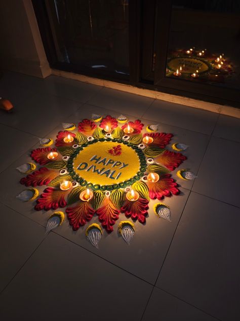 Simply unique rangoli design for diwali Rangoli Design For Diwali, Unique Rangoli, Rangoli Design, Rangoli Designs, Diwali, Quick Saves, Design