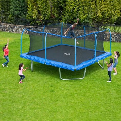 Happy Trampoline brings a big offer for you this season, find huge #sale  on high quality rectangle trampolines. Grab the opportunity today! #sport #games #playbeautifully Trampoline Ideas, Indoor Stairs, Rectangle Trampoline, California Room, Backyard Toys, Stromboli Recipe, Backyard Trampoline, Best Trampoline, House Organization