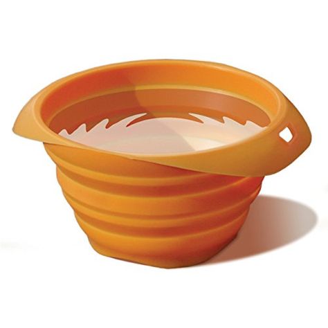 Dog Travel Bowls - Kurgo CollapsaBowlTM Collapsible and Portable Travel Dog Bowl for Food and Water Orange ** For more information, visit image link. (This is an Amazon affiliate link) Collapsible Dog Bowl, Collapsible Bowl, Travel Dog Bowl, Dog Backpack, Pet Feeder, Dog Gear, Dog Bowl, Water Bowl, Dog Travel