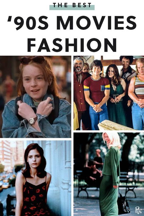 90s Movie Fashion Outfits, 90s Disney Channel Outfits, Cute 1990s Outfits, 90s Outfits Movies, 1990s Inspired Outfit, Popular 90s Movies, Julia Stiles 90s Outfits, 90s Fashion Winter Outfits, 90s Female Movie Characters