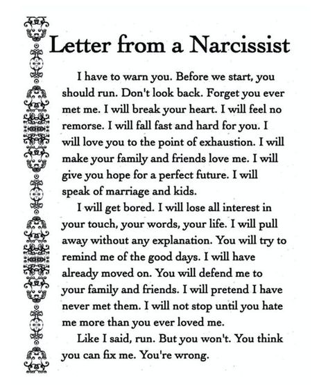 Narcissism Relationships, Narcissistic People, Set Boundaries, Dont Look Back, Positive Psychology, Find People, Cognitive Behavioral Therapy, To Speak, Love Letters