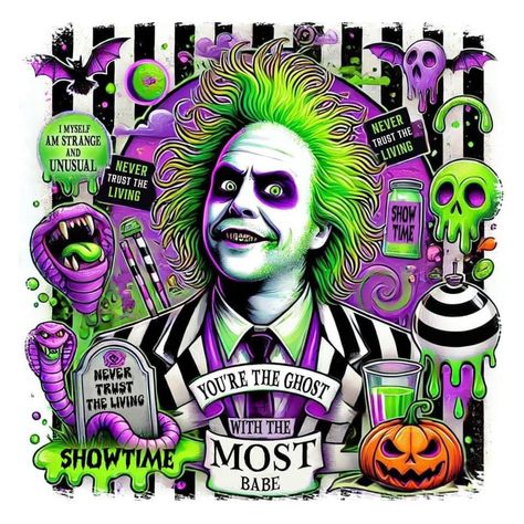 Horror Png, Sublimation Ideas Projects, Beetlejuice Halloween, Sublimation Ideas Projects Inspiration, Halloween Horror Movies, Beetle Juice, Beetlejuice Beetlejuice, Decal Ideas, Halloween Sublimation