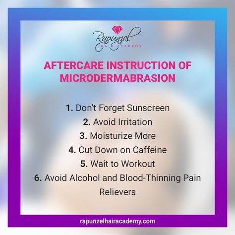 Microdermabrasion After Care, Esthetician Room Decor, Esthetician Room, After Care, Glowing Complexion, Tip Of The Day, Beauty Treatments, Esthetician, Your Skin