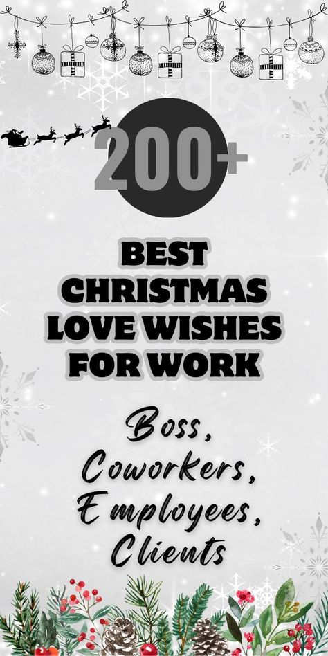 Christmas wishes for work, holiday messages for boss, festive greetings for coworkers, employee appreciation wishes, client holiday greetings, professional Christmas wishes, workplace holiday cheer, thoughtful business holiday messages, Christmas gratitude notes, festive workplace love Christmas Message To Employees, Merry Christmas Coworkers Quotes, Out Of Office Quotes Holiday, Holiday Messages For Employees, Wishing Christmas Messages, Christmas Wishes For Coworkers, Christmas Work Quotes, Merry Christmas Greetings Quotes, Christmas Messages Quotes