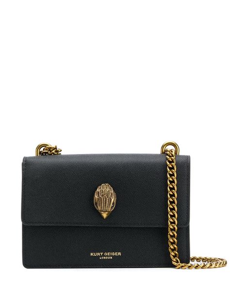 Kurt Geiger Shoreditch Bag, Bolsa Kurt Geiger, Bolsas Kurt Geiger, Kurt Geiger Bag, Black And Gold Purse, London Shoreditch, Expensive Bag, Luxury Bags Collection, London Bags