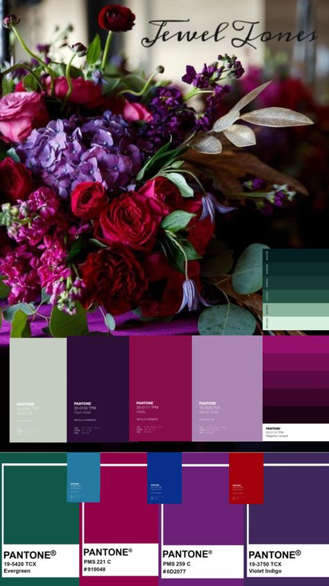 Wedding Theme Color Schemes, Berry Wedding, Future Days, Jewel Tone Wedding, December Wedding, Wedding Theme Colors, Wedding Mood Board, Wedding Mood, Color Pallets