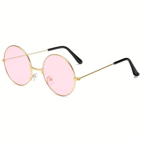 Holiday Sunglasses, Hippie Sunglasses, Round Sunglasses Men, Musica Disco, Party Candy, Plastic Sunglasses, Sunglasses Fashion, Metal Sunglasses, Color Lenses