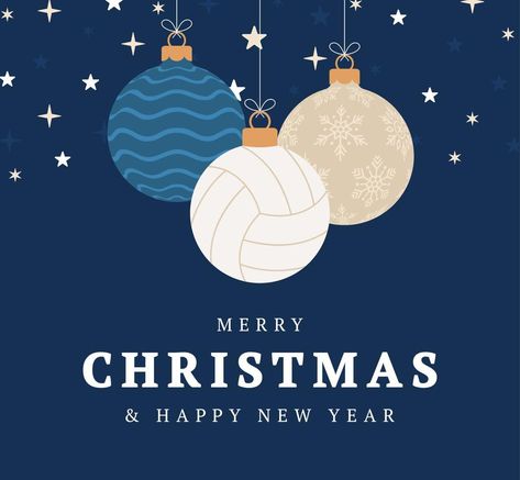 volleyball christmas greeting card. Merry Christmas and Happy New Year flat cartoon Sports banner. volleyball ball as a xmas ball on background. Vector illustration. Volleyball Christmas, Cartoon Sports, Sports Banner, Volleyball Ball, Sport Banner, Merry Christmas Card Greetings, Christmas Greeting Card, Christmas Card Design, Christmas Greeting