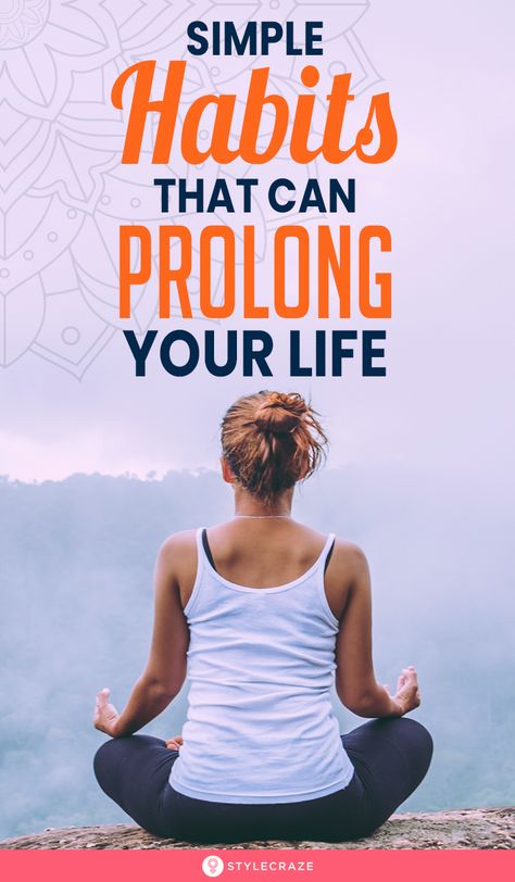 8 Simple Habits That Can Prolong Your Life: What can you do to prolong your life? We’ve put together a primer on a few habits that have been scientifically proven to help increase one’s longevity. And here they are. #Health #Wellness #Healthy #HealthyLife #Habits Simple Habits, Positive Mood, Get Rid Of Blackheads, The Right Stuff, Joy Of Life, Enjoy Your Life, Bad Mood, Good Fats, University Of California