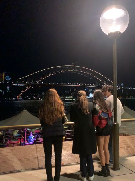 Living In Sydney Aesthetic, Sydney Australia Nightlife, Aesthetic Sydney, 2024 Board, Birthday Plans, Harbour Bridge, Birthday Planning, Fashion Friends, Youth Culture