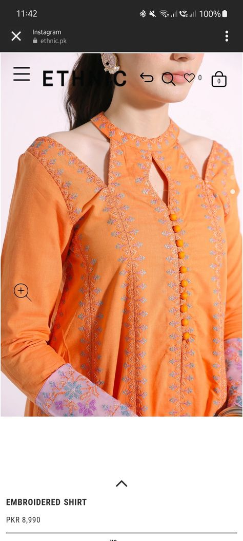 Gala Design For Lawn Dress, Fancy Dress Neck Design, Ban Neck Designs Suits, Drees Desgin Latest, Unique Neckline Designs, Gala Designs For Kameez, Latest Neck Designs For Suits, Cutwork Dress, Bakra Eid