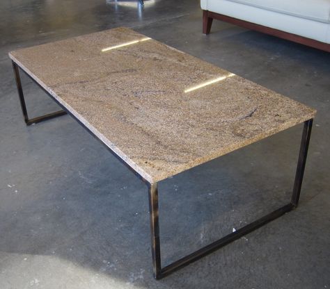 Granite Table Tops Granite Remnants, Granite Coffee Table, Granite Design, Kitchen Table Top, Countertops Quartz, Granite Table Top, Granite Table, Gray Granite, Build A Table