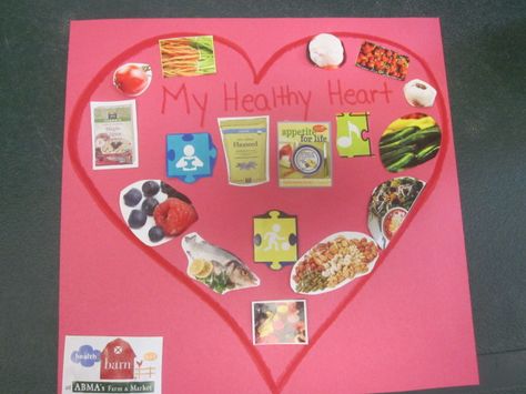 Help your kids sent love to their hearts through eating and living healthy with this fun activity. Heart Healthy Activities For Kids, Health And Fitness Crafts For Preschool, Sel Crafts, Human Heart Art, Heart Health Month, February Activities, Diy Kid Activities, Healthy Bodies, Mobile Craft