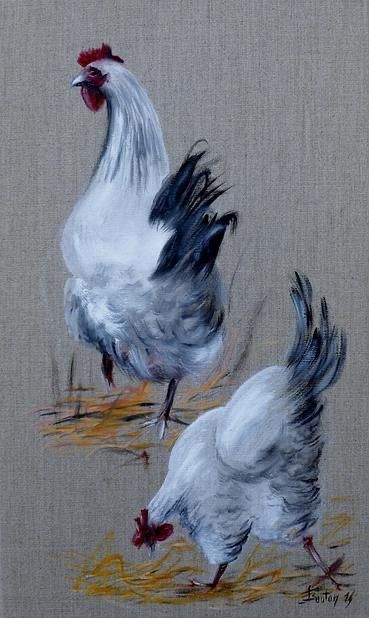 Rooster Painting, Bird Watercolor Paintings, Chicken Painting, Rooster Art, Barn Art, Canvas Painting Tutorials, Chicken Art, Art Van, Painting Art Lesson