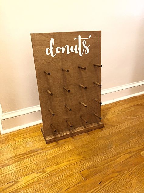 Donut Station Wedding, Donut Rack, Donut Station, Doughnut Stand, Donut Board, Donut Wall Wedding, Doughnut Wall, Donut Stand, Wedding Donuts