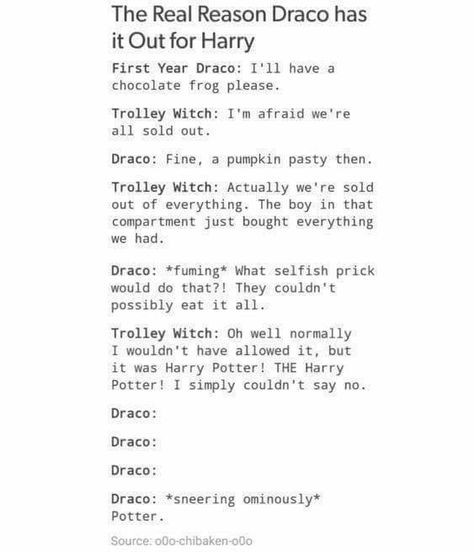 Hahahaha this is so much cuter than reality Draco Headcanons, Drarry Imagines, Gay Harry Potter, Harry Potter Feels, Draco Harry Potter, Harry Potter Headcannons, Harry Pottah, Harry Potter Fanfiction, Harry Potter Facts