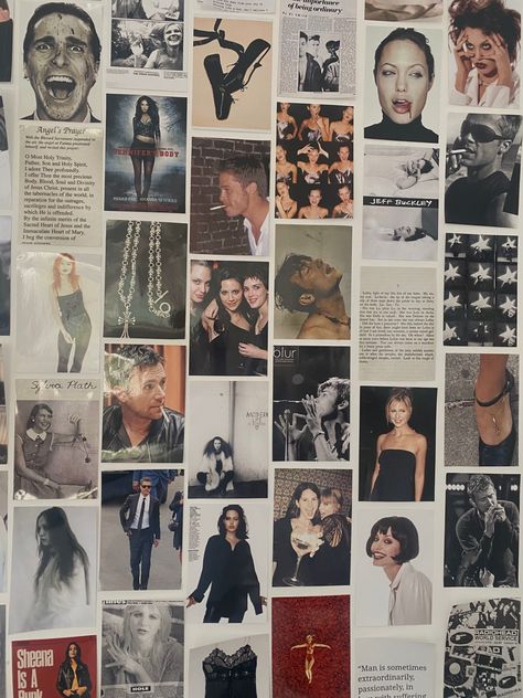 photo wall | aesthetic photo wall | wall collage | dark grunge | dark y2k | red photo wall | black photo wall | angelina jolie | 90’s aesthetic | rockstar gf | room inspo | coquette | dollette | lana del rey | lizzie grant | ldr | room posters | posters | band posters | room | aesthetic room | pinterest room Rockstar Wall Prints, Dark Feminine Posters For Room, Dark Coquette Posters, Rockstar Gf Bedroom Aesthetic, Dark Lana Del Rey Aesthetic, Rockstar Gf Room Aesthetic, Lana Del Ray Room, Stargirl Room Aesthetic, Grunge Coquette Room