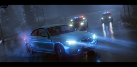 Car Chase Scene, Car Render, Storm Marvel, Car Chase, 2016 Year, End Of Times, Car Bmw, Vanishing Point, Bmw M2