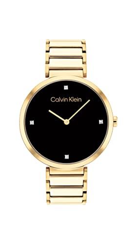 Calvin Klein Watch, Bracelet Model, Confident Style, Bar Bracelet, Bar Bracelets, Color Oro, Wrist Watches, Steel Bracelet, Quartz Movement