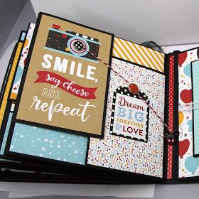 Disney Mini Album, Cheese Dreams, Scrolling Text, My Text, Fusion Card, Cruise Scrapbook, New Guy, Trapezoid Shape, Guy Cards