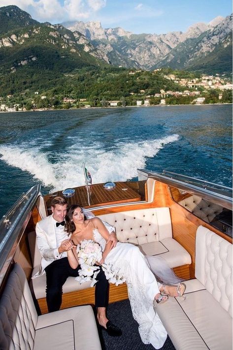 Lake Como Villas, Comer See, Yacht Wedding, Boat Wedding, Dream Wedding Venues, Lake Como Wedding, Future Wedding Plans, Lake Wedding, Wedding Goals