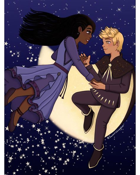 I will protect you, at all costs ⭐️ Disney ROBBED us of the best romance story of 2023 💔 • • • #disneywish #asha #starboy #ashaxstarboy… | Instagram Animated Couples, Romance Story, I Will Protect You, Star Boy, Procreate Illustration, Romance Stories, Disney Couples, January 26, Disney Princesses