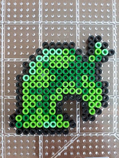 Animal Crossing Leaf, Melt Beads Patterns, Hamma Beads Ideas, Easy Perler Bead Patterns, Perler Creations, Melty Bead Patterns, Pearl Beads Pattern, Easy Perler Beads Ideas, 3d Perler Bead